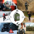 Ponczo termiczne 2 w 1 do survivalu na świeżym powietrzu Dried Green LT94581-N0049 (6) thumbnail