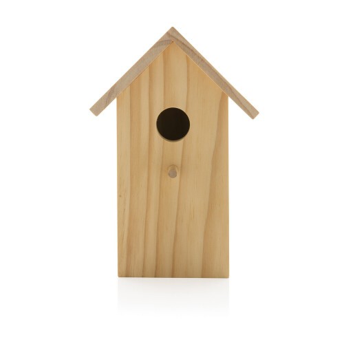 Drewniany domek dla ptaków brązowy P416.749 (2)