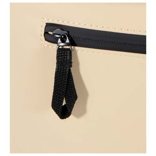 Resi Plus plecak na 15-calowego laptopa o pojemności 18 l z recyklingu, z certyfikatem GRS i zwijaną górną częścią Oatmeal 13009307 (5)