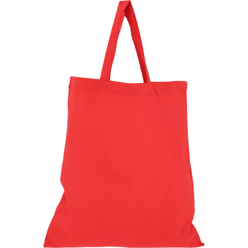 Torba bawełniana z krótkimi uszami 140 g/m2 BREGENZ Czerwony 068005 (3)