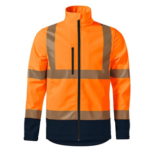 Softshell kurtka unisex M5V3 - fluorescencyjny zolty
