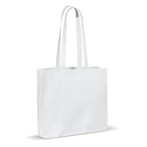 Torba na ramię bawelna OEKO-TEX® 140g/m² 40x10x35cm Biały