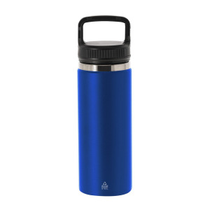 Butelka termiczna 550 ml ze stali nierdzewnej z recyklingu Niebieski