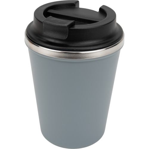 Kubek termiczny 350 ml z powłoką z recyklingu METODY Szary 8496207 