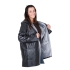 Dwustronny płaszcz przeciwdeszczowy NANTERRE srebrno-czarny 920537 (1) thumbnail