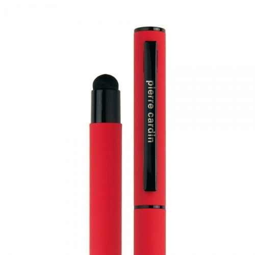 Zestaw piśmienny długopis i pióro kulkowe touch pen soft touch CELEBRATION Pierre Cardin Czerwony B0401003IP305 (2)