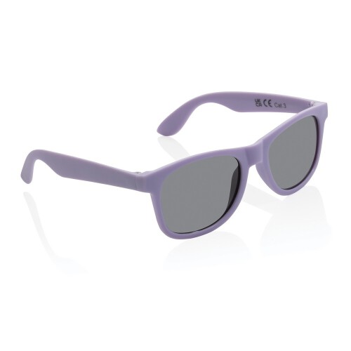 Okulary przeciwsłoneczne, PP z recyklingu fioletowy P453.899 