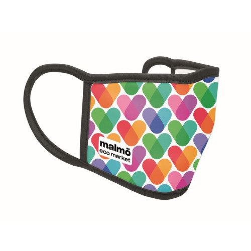 Maska dwuwarstwowa według własnego projektu Wielokolorowy MF3004 (1)