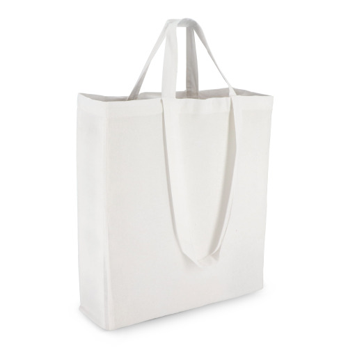 Torba bawełniana OEKO-TEX® 38 x 10 x 42 cm 140 g/m² Biały LT95383-N0001 (3)
