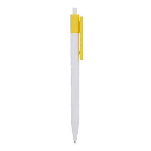 Długopis Kuma w mocnym kolorze Biały / żółty LT87877-N0141 (4)