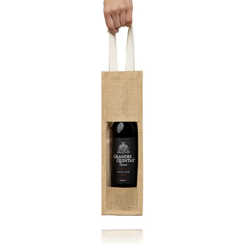 Torba z juty na 1 butelkę / JuteOne Natural IP31113980 (2)