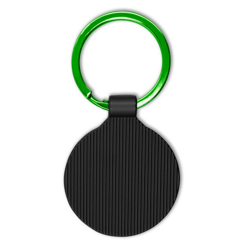 Okrągły brelok do kluczy | Ando Jasnozielony VA097-10 (5)