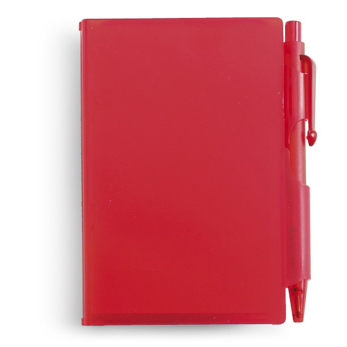 Notatnik z długopisem czerwony V2249-05 