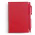 Notatnik z długopisem czerwony V2249-05  thumbnail