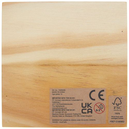 Strobus drewniana gra kółko i krzyżyk Piasek pustyni 10456406 (4)