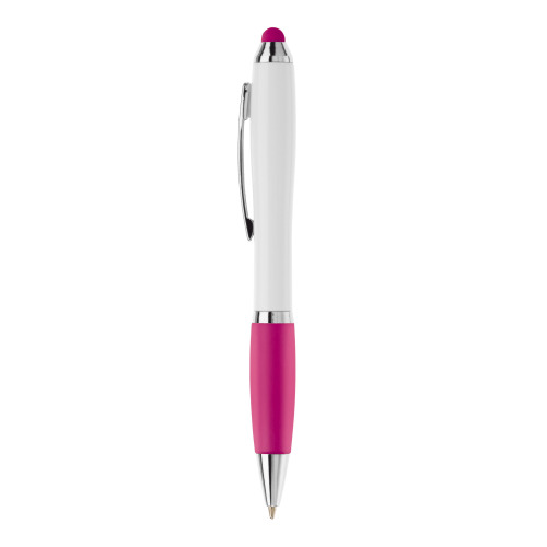 Długopis biały Hawaï stylus Biały / różowy LT80433-N0176 (3)
