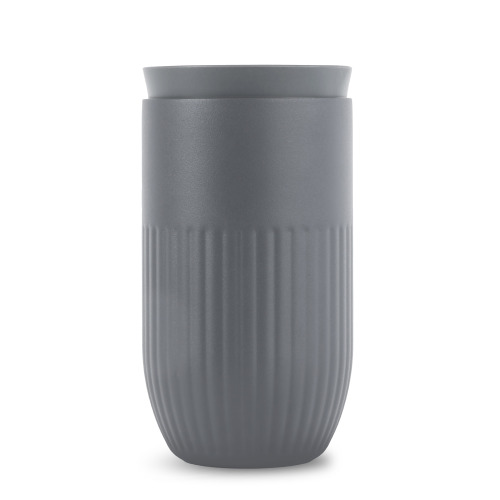 Kubek izolowany Sagaform Tova, 320 ml, szczelny, można myć w zmywarce Szary LT52130-N0061 