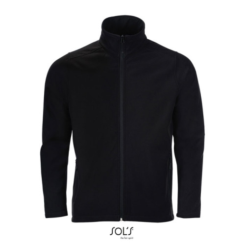 RACE męski softshell Czarny / Czarny opal S01195-BK-XL 