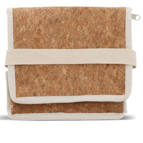 Kwadratowa torba chłodząca z korka 22x18x18cm Naturalny LT95266-N0094 (1)