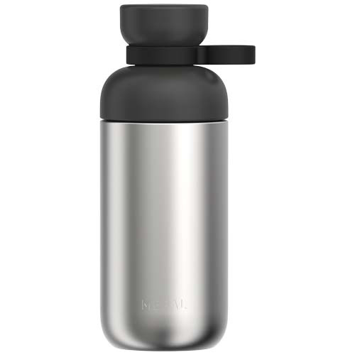 Butelka na wodę Mepal Vita 500 ml wykonana ze stali nierdzewnej z recyklingu Czarny 11316790 (2)