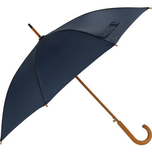 Parasol automatyczny drewniany Ø105 cm NANCY Granatowy 513144 (1)