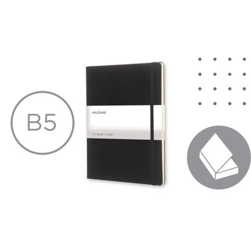 MOLESKINE Notatnik ok. B5 Czarny VM407-03 (6)