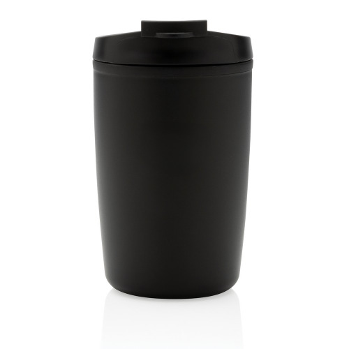 Kubek podróżny 300 ml z PP z recyklingu Czarny P433.081 (8)