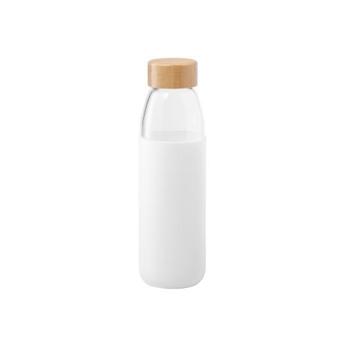 Szklana butelka sportowa 550 ml biały V0981-02 
