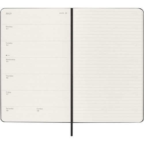 Kalendarz MOLESKINE Czarny VM399-03/2026 (5)