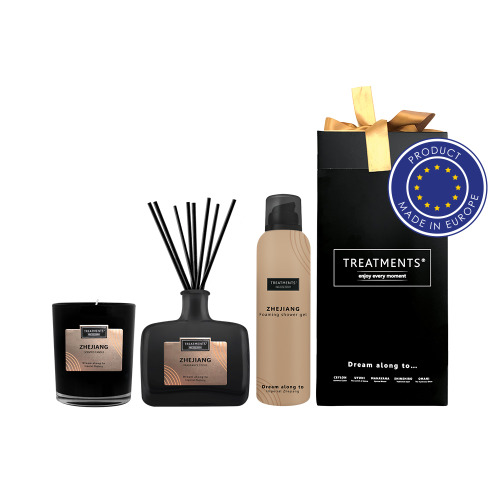 Zestaw prezentowy Home & Body DeLuxe TREATMENTS Brązowy VTR05-16 