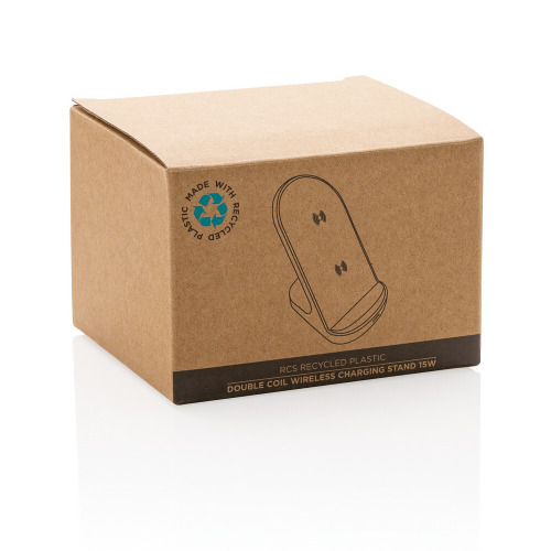 Ładowarka bezprzewodowa z podwójną cewką 15W Biały P308.523 (11)