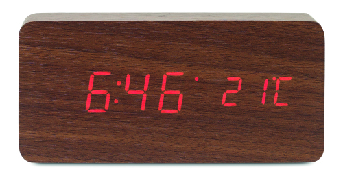Zegar ledowy z MDF drewna MO8620-40 (1)
