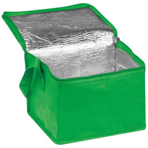 Torba termiczna non woven na 6 puszek 330 ml NIEBY Zielony 154209 (2)