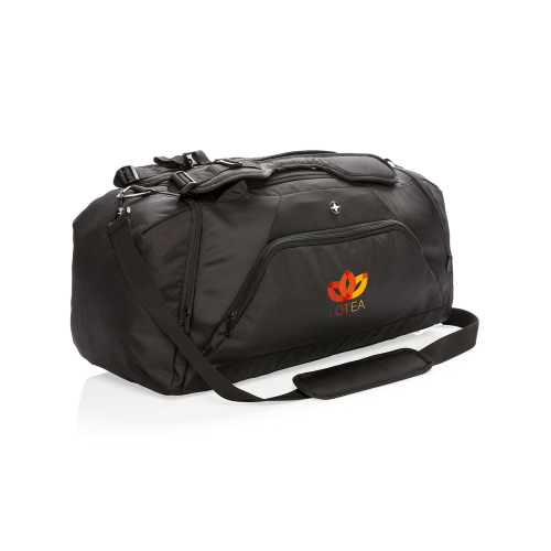 Plecak, torba sportowa, podróżna Swiss Peak, ochrona RFID czarny P762.261 (6)