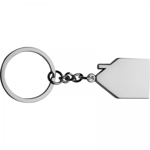 Brelok metalowy domek GILBERT Szary 9765407 (5)
