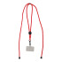 Regulowana smycz do telefonu Czerwony LT90883-N0021  thumbnail