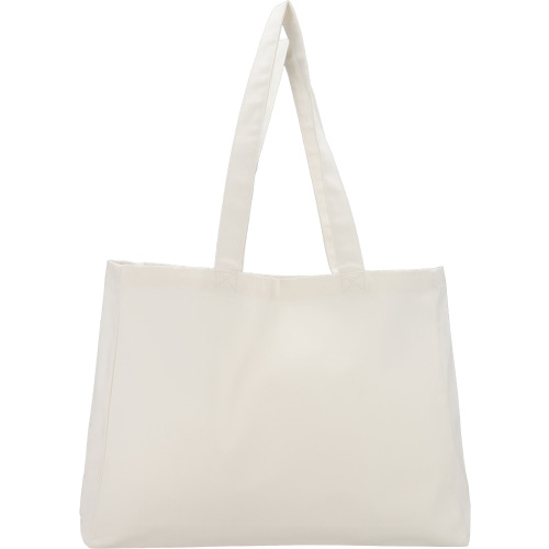 Torba z bawełny organicznej z długimi uszami 270 g/m2 BARI Biały 322906 (3)