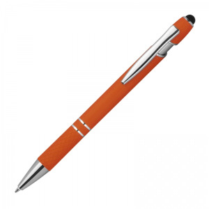 Długopis aluminiowy touch pen HERMANN Pomarańczowy