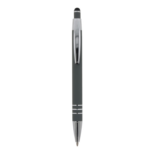 Ballpen Athens Metalowy miękki dotyk Szary LT87781-N0061 (1)