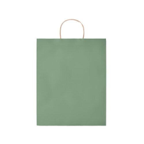 Duża papierowa torba zielony MO6174-09 (1)
