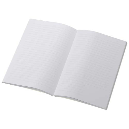 Notatnik Scribe Plus A5 z miękką okładką, wykonany z papieru z recyklingu Kość słoniowa 21090702 (3)