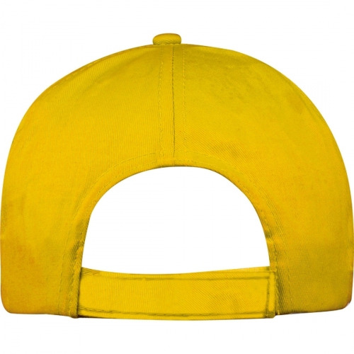 Czapka z daszkiem 5 paneli SANTA FE żółty 246608 (2)