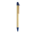 Długopis tekturowy z drewnianym klipsem / Recypen Royal blue IP13127464  thumbnail