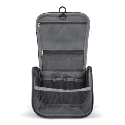 Torba podróżna na kosmetyki rPET 300D Kora Szary LT95396-N0061 (1)