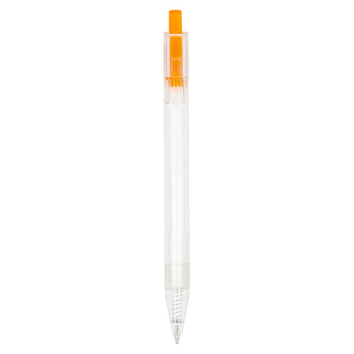 Długopis R-PET Transparentny / pomarańczowy LT80562-N0426 (5)
