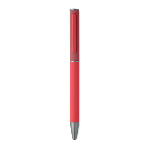 Długopis twist alu recykling Czerwony MO3174-05 (2)