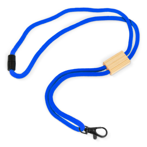 Paracord R-PET lanyard Niebieski LT95306-N0011 (1)