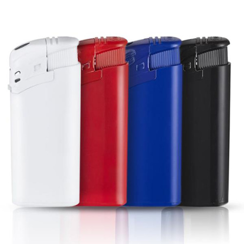 Mała elektroniczna zapalniczka z funkcją ładowania / EB-15 MINI Biały IP12059200 (2)