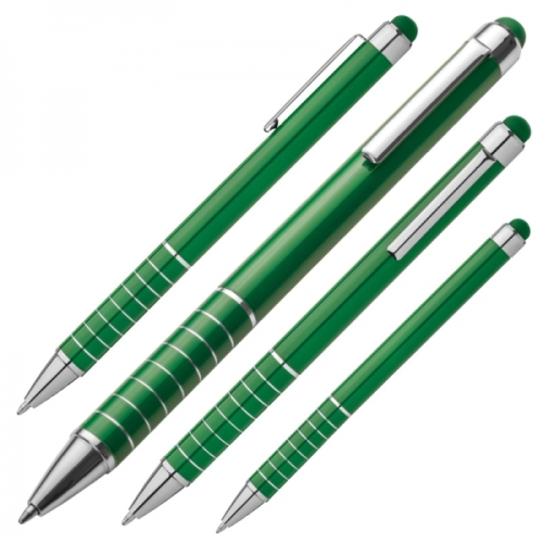 Długopis metalowy touch pen LUEBO zielony 041809 (1)