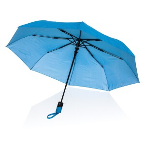 Mały parasol automatyczny 21" Impact AWARE™ RPET niebieski